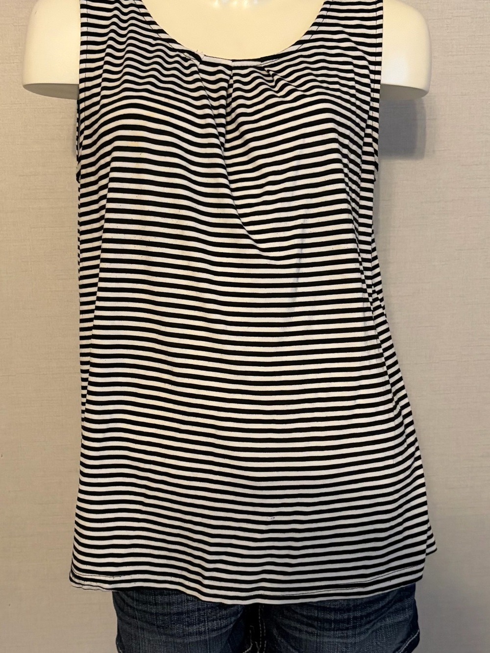Women's Large Igenjun Striped Tank Top